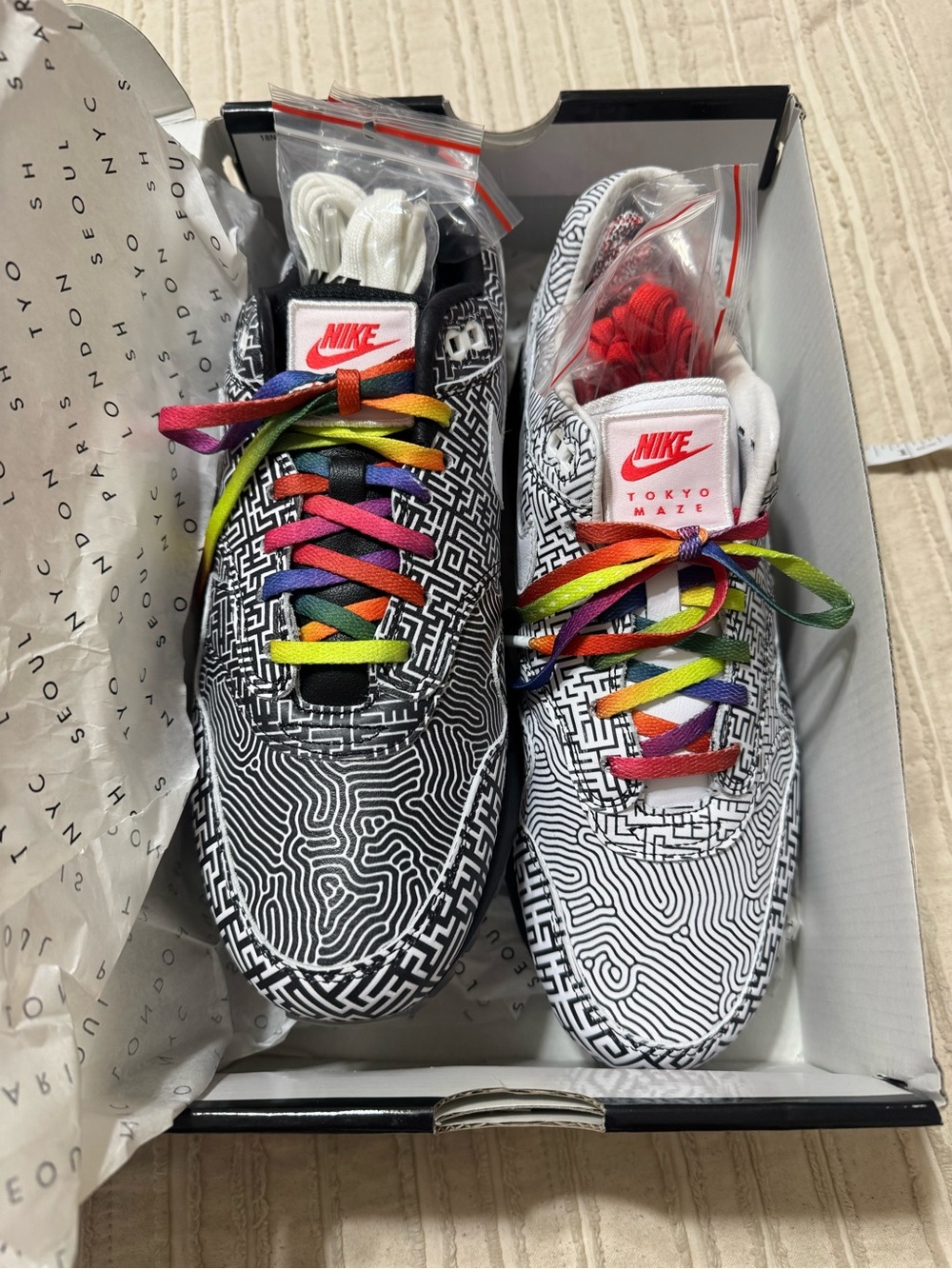 NIB Nike Air Max 1 'On Air: Tokyo Maze' - Picture 9 of 11